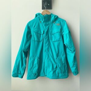 Women’s North Face Jacket Size M. Teal blue